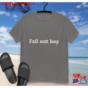 Fall Out Boy Happy Music For Sad People Shirt Band Fan Gift Classic